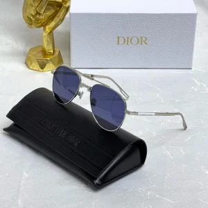 Dior Refined Silver Frame Sunglasses