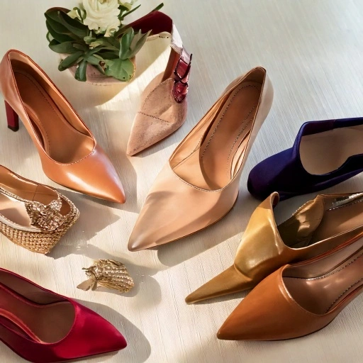 Firefly A clean, fashion-forward image displaying a curated selection of trendy shoes on a neutral o Comfortable Women's Suede Ballet Flats - Chanel