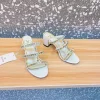 Stylish Women's Rockstud Sandals - Valentino Garavani white